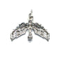 Arms Wide Open Angel Pendant in Sterling Silver or 18k Gold Over Silver with CZs