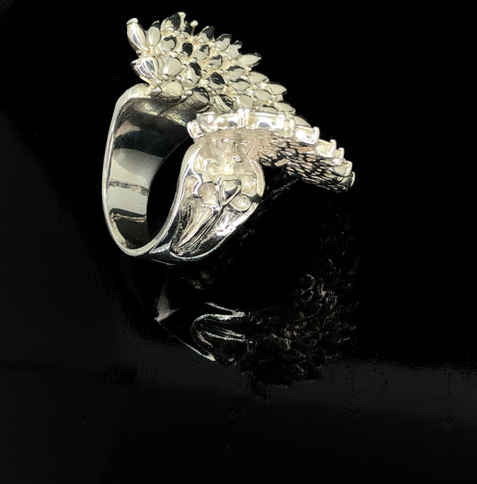 Ring of Daedalus in Sterling Silver, 18k Gold Over Silver, or 18k White Gold